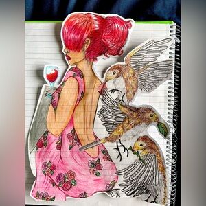 Beautiful Rose Inspired Drawing